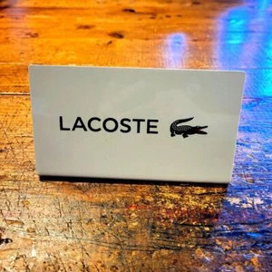 Extreme LACOSTE sign plate object display #957d3e - Picture 1 of 24