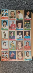 1974-75 TOPPS HOCKEY CARD LOT 36 CARDS . NICE - Picture 1 of 6
