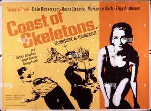 16mm COAST OF SKELETONS (1965) LPP British adventure Feature Film. - Picture 1 of 17