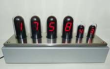 # used Invotis LED WATCH / LED TUBE CLOCK - no Nixie tubes #