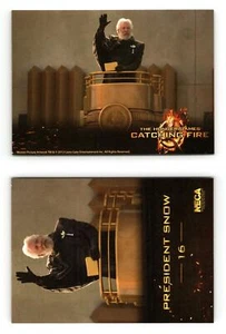 President Snow #16 The Hunger Games Catching Fire 2013 NECA Card - Picture 1 of 1
