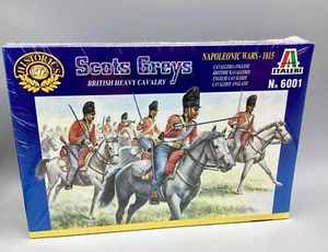 ITALERI Historics 1:72 Scots Greys #6001 Napolion Wars 1815 mai aperto in scatola originale - Foto 1 di 5