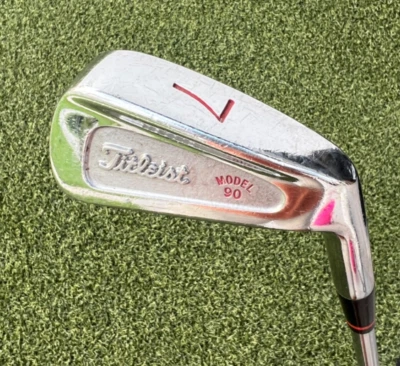 Titleist MODEL 90 Square - Single 7 Iron - ACUSHNET STEEL R-FLEX - 37" CLEAN!!! - Image 1 of 4