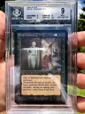 ALPHA ROYAL ASSASSIN, 1993 MTG, RARE, BGS 9.0, GRADED "MINT"!