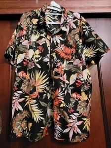 MENS BOOHOO MAN BEACH HAWAIIAN SHIRT SIZE XL EXCELLENT CONDITION - Picture 1 of 3