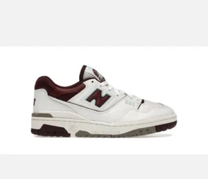 New Balance 550 Sneaker Burgundy Cyan BB550WBG Men's Size 12 - Picture 1 of 6