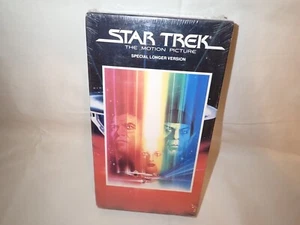 VHS Sealed Star Trek Motion Picture Video Tape Special Longer Version 1980 Movie - Bild 1 von 11