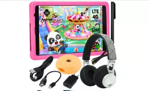 Kids Tablet Gift Set 8 Core Processor 2GB RAM Android 12 Camera Resolution 2MPix - Picture 1 of 10