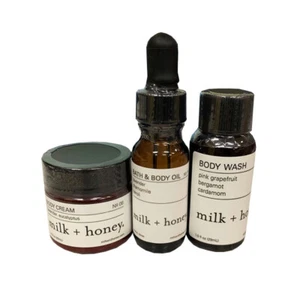 milk + honey BODY Care Set 3-PC Set - Picture 1 of 1