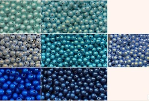 8mm 30St. Miracle Beads Magic Beads 3D Effekt Ilumination Fädell. 2mm - Bild 1 von 8