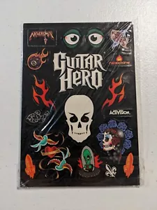 Guitar Hero World Tour Sticker Pack Complete Sealed - Picture 1 of 2