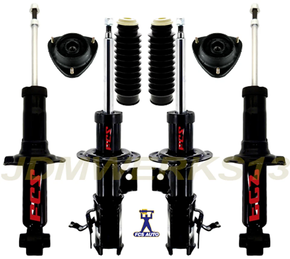 FCS Performance STRUTS SHOCKS Strut Mounts 4 Boots KIT DODGE NEON 95 96 - 98 99 - Image 1 of 1
