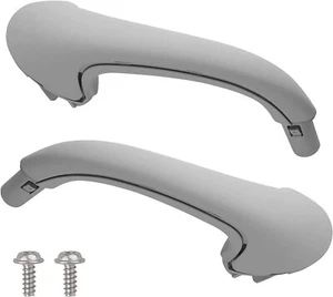 Gray Front Left Right Interior Door Pull Handle Fits 01-07 W203 C230 C240 C280 - Picture 1 of 2