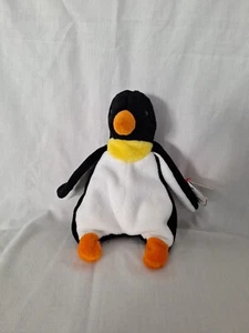 TY Beanie Baby - WADDLE der Pinguin (6,5 Zoll) - MWMTs Stofftier Spielzeug - Bild 1 von 8