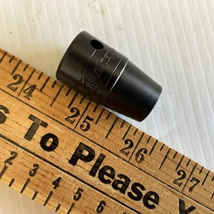 Snap-on Tools USA NEW 1/2" Drive 7/16" SAE 6 Point Shallow Impact Socket IMFS140 - Picture 1 of 7