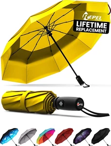 Repel Umbrella Windproof Travel Umbrellas for Rain - Easy Auto Open Close, Durab - Picture 1 of 12