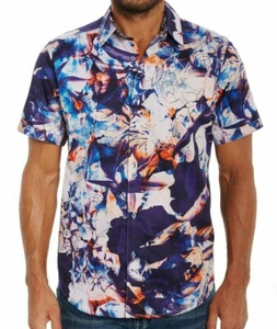 Robert Graham Holiday Floral Printed Vibrant classic fit Men's 2XL 3XL NEW - Bild 1 von 5