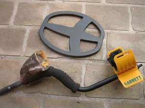 Dust dirt rain up-cover+ 11" skidplate for Garrett Ace 350 400 metal detectors - Picture 1 of 6