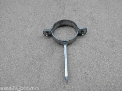 HAUSMARKE Schelle Rohrschappeln Rohrschelle DN50 mit Schlagstift verzi. für HT Rohr Ø50mm.