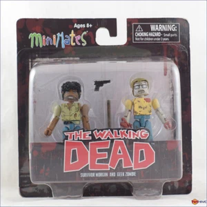 The Walking Dead - Minimates - Survivor Morgan and Geek Zombie - series 5 pack - Picture 1 of 2