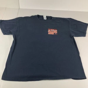 2010 Virginia Cavaliers Shirt Adult Extra Large Blue Tailgate Tour Short Sleeve - Picture 1 of 12