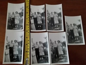 ALTES KONVOLUT 7 FOTOS GLEICHES PAAR  - Bild 1 von 1