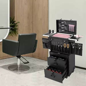 Kosmetikkoffer Makeup Koffer Trolley Beauty Case Schminkkoffer Friseurkoffer DEU - Bild 1 von 24