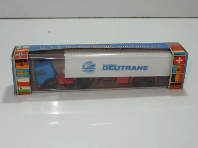 MK MODELL  MAN CONTAINER TRUCK DEUTRANS (372) plastic 1/120 GERMANY - Image 1 of 2