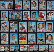 1968 Topps Baseball Cards Complete Your Set U You Pick From List 301-450