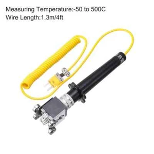 Type K Roller Surface Thermocouple -50°C ~ 500°C Handheld Contact Temperature - Picture 1 of 6