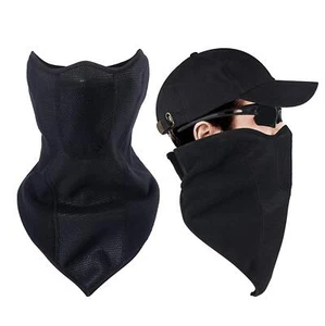 Balaclava Winter Ski Mask Windproof Thermal Fleece Half Face Mask for Men Women - Picture 1 of 9
