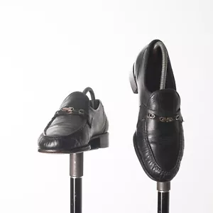 Mocassini FLORSHEIM Imperial in pelle nera US10E - Foto 1 di 6