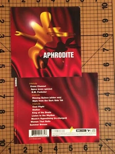 APHRODITE - CD Cover Art, EDM Sammlerstück, DJ Mix Album - Papieretui Einlagenblatt - Bild 1 von 5