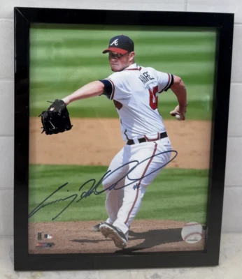 2011 Rookie Year CRAIG KIMBREL Autographed 8x10 in Plastic Frame Atlanta Braves - Image 1 of 4