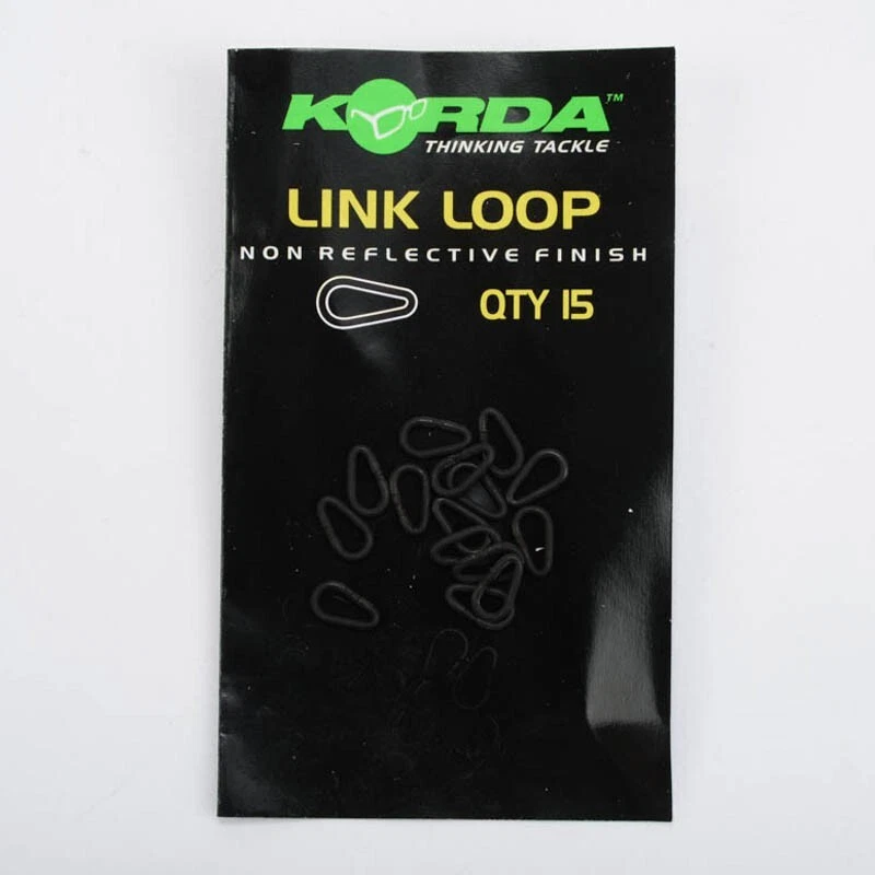 Korda Link Loop – 15 Ringe für Karpfenmontagen, Verbinder für Karpfenvorfächer - Bild 1 von 1
