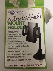 ematic windshield mount holder ET30 Brand new - Picture 1 of 6