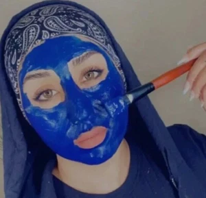 Moroccan Blue Nila Natural Whitening for Skin& Face 20gm نيلة مغربية زرقاء - Picture 1 of 8