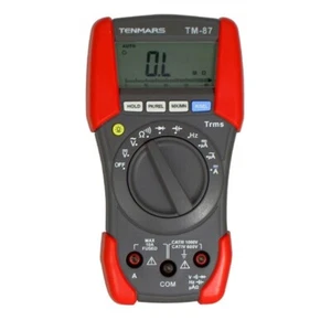 TM-87 Digital Multimeter: True RMS Measures AC/DC Voltage/Current Resistance - Picture 1 of 1