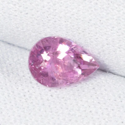 1.42 Cts Best Luster Natural Pink Spinel Fancy Pear From Burma.....!!!! - Image 1 of 2