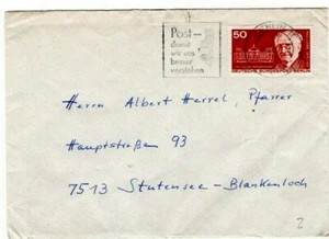BERLIN Brief BERLIN 11 - STUTENSEE-BLANKENLOCH mit MiNr 515 ; 9 - 6 - 77 - Bild 1 von 1