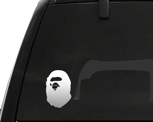 2 x Bape Vinyl Decal (5.5" x 3.8") - Apple Laptop Car Trucks Window - Bild 1 von 7