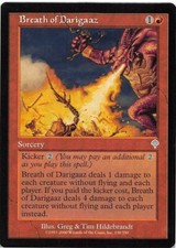 Breath of Darigaaz *Uncommon* Magic MtG x1 Invasion SP