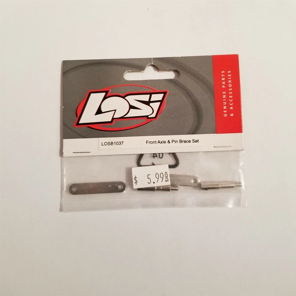 Front Axle & Pin Brace Set LOSB1037 - Image 1 of 1