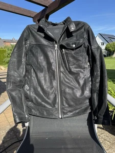 G-Star Lederjacke Schwarz, hochwertig, Größe L Top Zustand - Bild 1 von 8