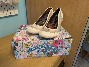 Irregular Choice Pearly Dazzler ladies Shoes Size 8 with defect - Picture 1 of 11