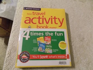 Rand McNally Best Travel Activity Book Ever, Complete 4 Book Set, SEALED - Bild 1 von 7