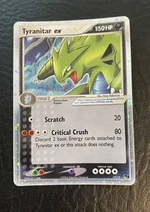 2004 Pokemon TCG Tyranitar EX 17/17 Holo Pop Series - Bild 1 von 3