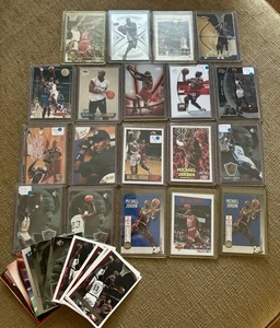 Michael Jordan Topps Upper Deck SP Authentic Fleer Ultra  X 47 Huge Card Lot - Picture 1 of 6