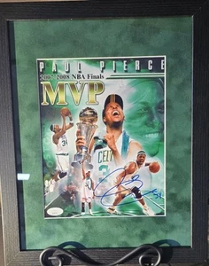 Paul Pierce HOF Bpston Celtics foto firmata incorniciata 8x10 JSA COA - Foto 1 di 2