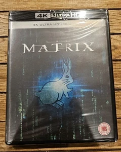 Matrix 4K Ultra HD+Blu-Ray Keanu Reeves, Carrie Anne Moss, New Sealed - Picture 1 of 2